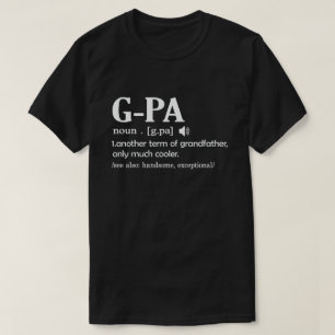 Camiseta Definición de G-pa Divertido significa regalo de a