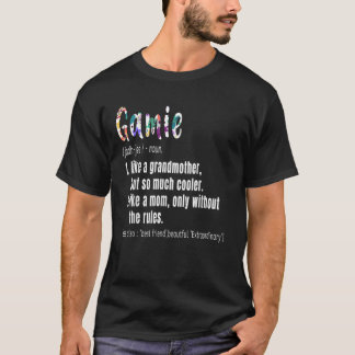 Camiseta Definición de gamia regalo de cumpleaños de la mad