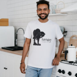 Camiseta Definición de gato divertido negro enojado vintage