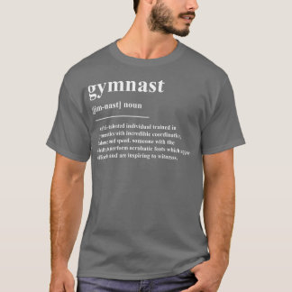 Camiseta Definición de gimnasta