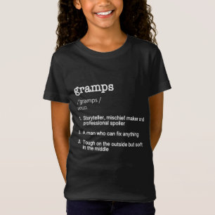 Camiseta Definición de Gramps - Grasoso regalo del Día del