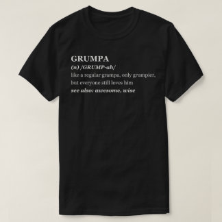 Camiseta Definición de Grumpa