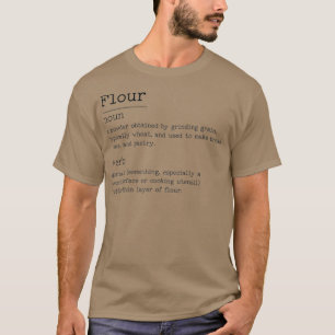 Camiseta Definición de harina