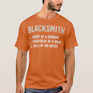 Camiseta Definición de herrero BLACKSMITH T