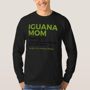 Camiseta Definición de Iguana Mom Divertido Repticio Dinosa