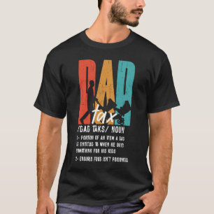 Camiseta Definición de impuestos de papá vintage Día del pa