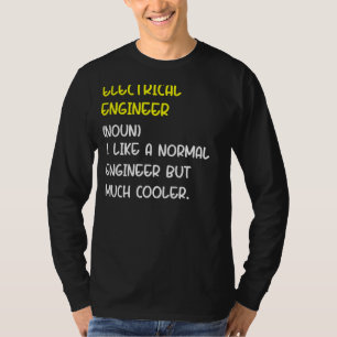 Camiseta Definición de ingeniero eléctrico 1