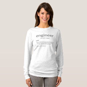 Camiseta Definición de Ingeniero Mayor de la Escuela de Ing