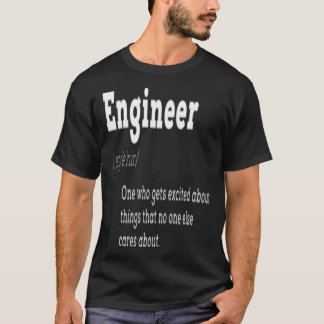 Camiseta Definición de ingeniero Soy Ingeniero