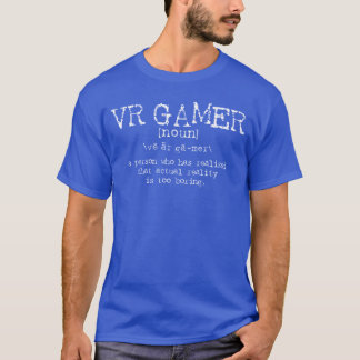 Camiseta Definición de jugador de RV Divertida Regalo de ju