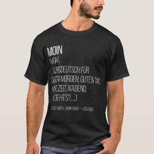 Camiseta Definición de la luna - Divertido NordDeutsch Flat