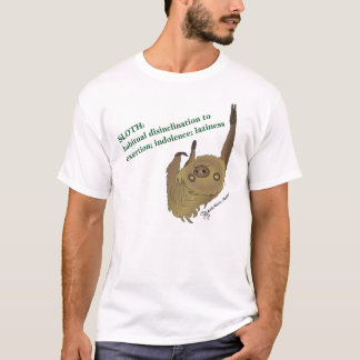 Camiseta Definición de la pereza