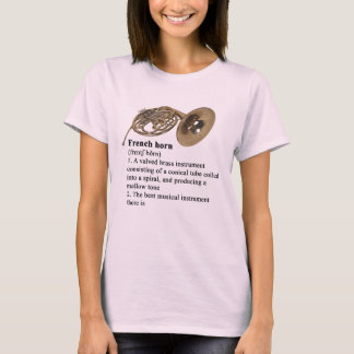Camiseta Definición de la trompa