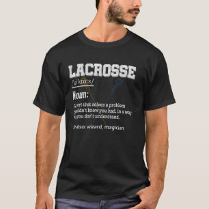Camiseta Definición de Lacrosse para jugador de equipo depo