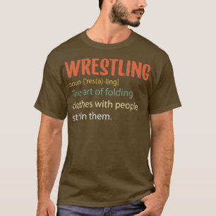 Camiseta Definición de lucha libre