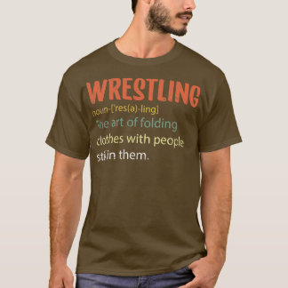 Camiseta Definición de lucha libre