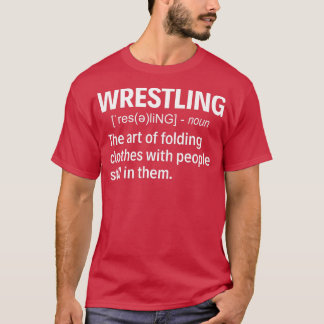 Camiseta Definición de lucha libre