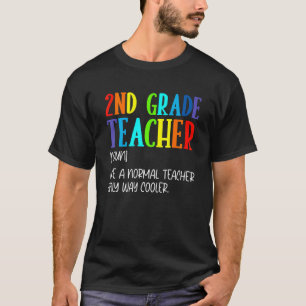 Camiseta Definición De Maestra De Segundo Grado De Vuelta A