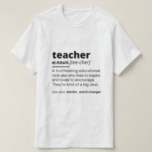 Camiseta definición de maestro, definición de maestro diver