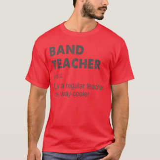 Camiseta Definición de maestro enseñando profesor de escuel