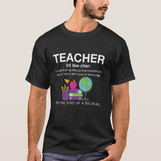 Camiseta Definición de maestro Escuela Primer día de clases