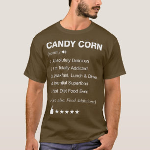Camiseta Definición de maíz dulce que significa divertido