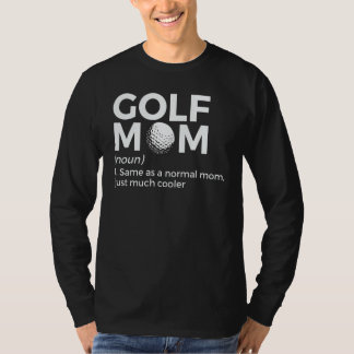 Camiseta Definición de Mamá de Golf Golf