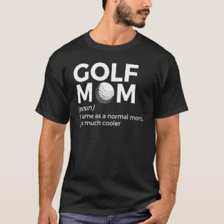 Camiseta Definición de Mamá de Golf Golf