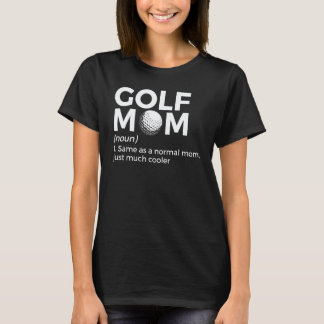 Camiseta Definición de Mamá de Golf Golf