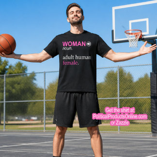 Camiseta Definición de Mujer Adulto Humano Femenino