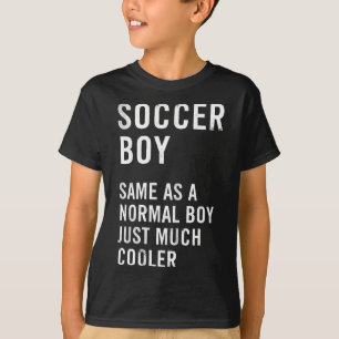 Camiseta Definición de Niño de Fútbol Divertida