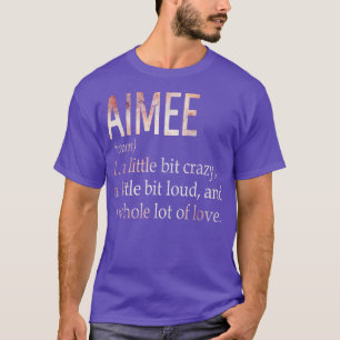 Camiseta Definición de nombre de Chica de destino