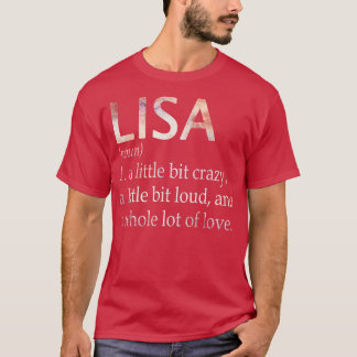 Camiseta Definición de nombre de Chica de Lisa
