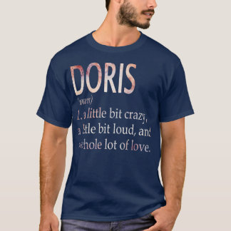 Camiseta Definición de nombre de Chica Doris