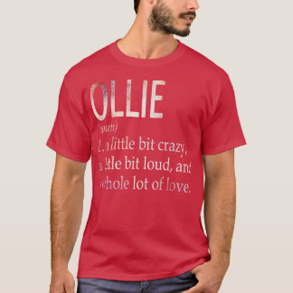 Camiseta Definición de nombre de Chica Ollie