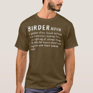 Camiseta Definición de observador de aves 2