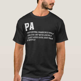 Camiseta Definición de Pa, abuelo Pa
