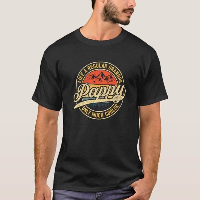 Camiseta Definición de papa como abuelo normal sólo fría (Anverso)
