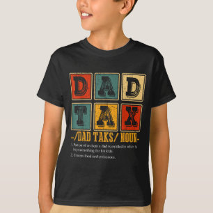 Camiseta Definición de papá divertido retro impuesto papá h