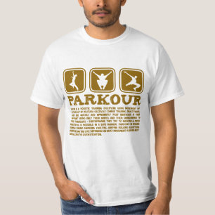 Camiseta Definición de Parkour