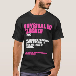Camiseta Definición de PE Educación Física Pun 1