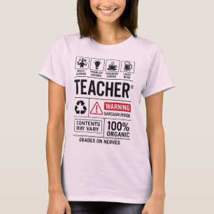 Camiseta Definición de profesor divertido: Multitareas
