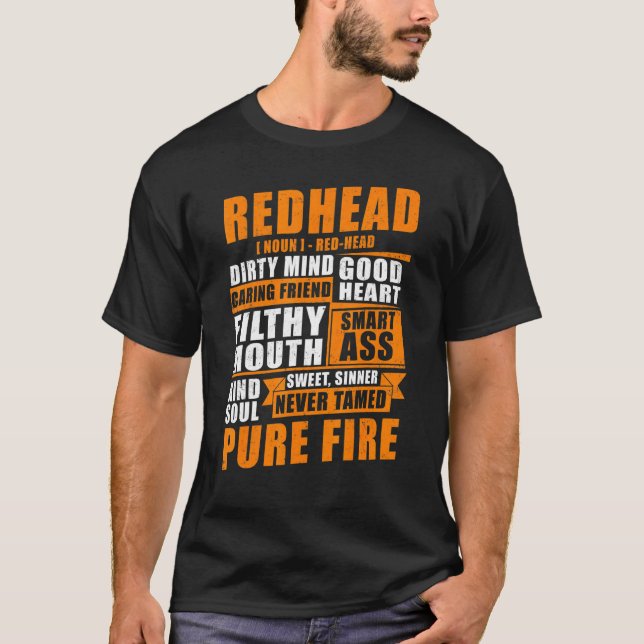 Camiseta Definición De Redhead - Revancha (Anverso)
