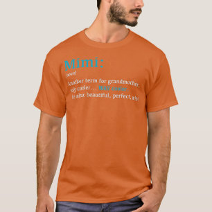 Camiseta Definición de regalo de Mimi para mujeres
