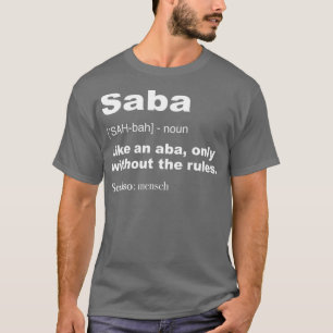 Camiseta Definición De Regalos De Abuelo Hebreo De Saba