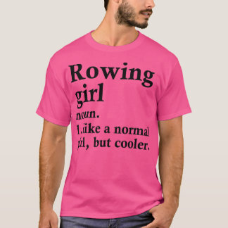 Camiseta Definición de Rower Funny Chica de Remolque