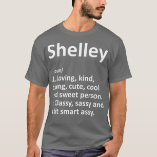 Camiseta Definición de SHELLEY Cumpleaños Funny Personali