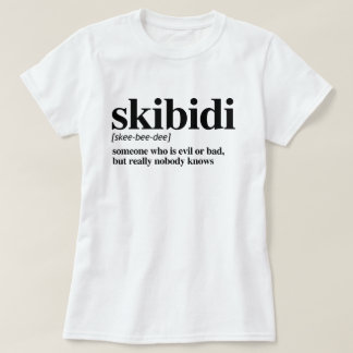 Camiseta Definición de Skibidi
