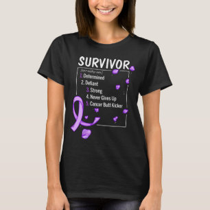 Camiseta definición de sobreviviente de leiomiosarcoma