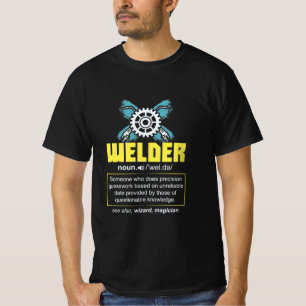 Camiseta Definición de soldadura